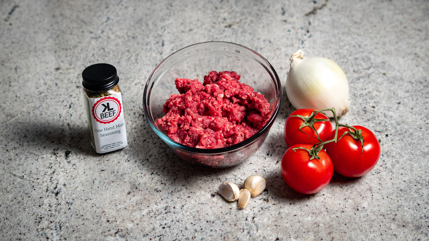 
                  
                    Ground Beef (1 lb)
                  
                