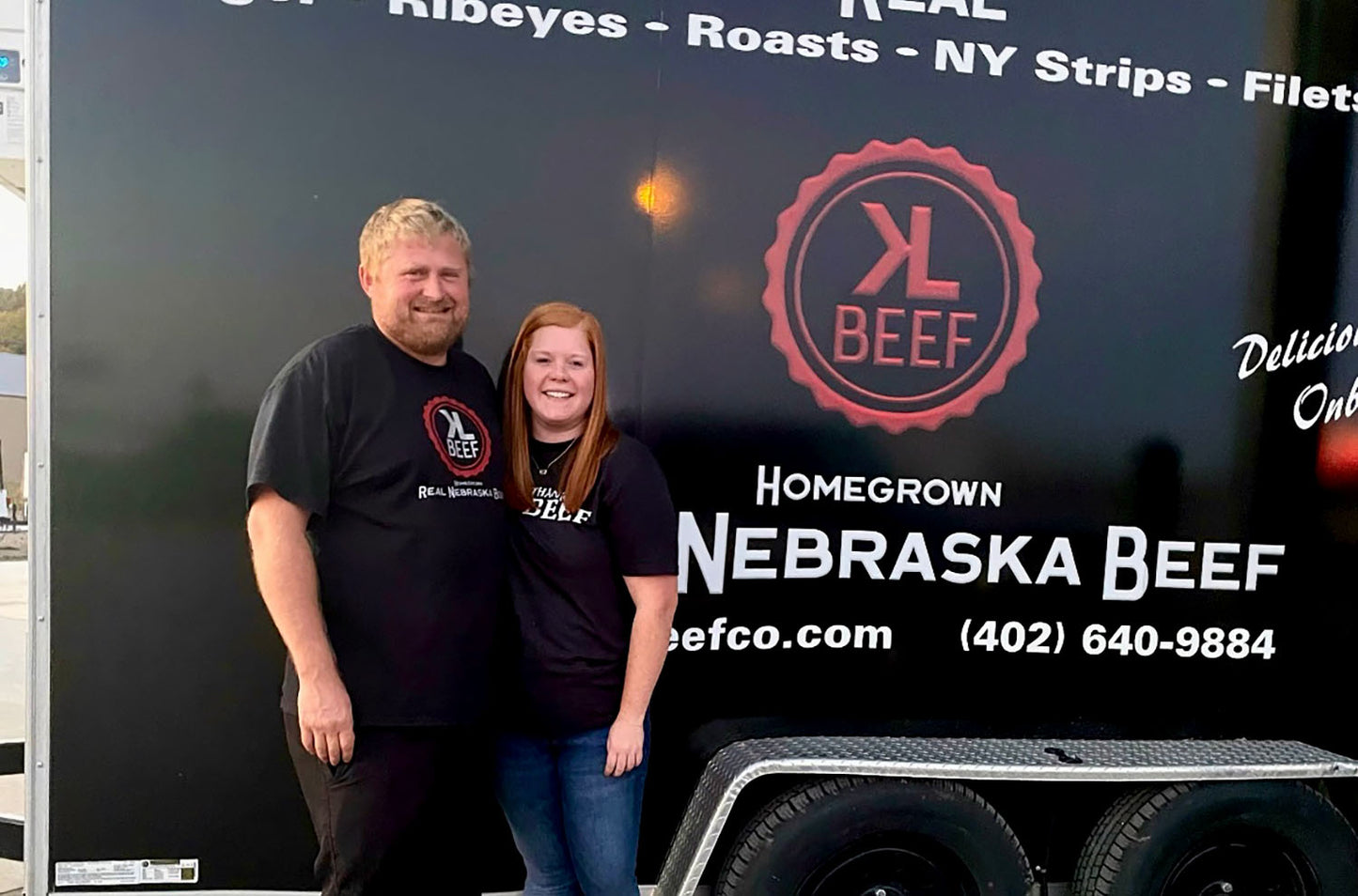 Kyle and Morgan Lammers from klbeefco.com